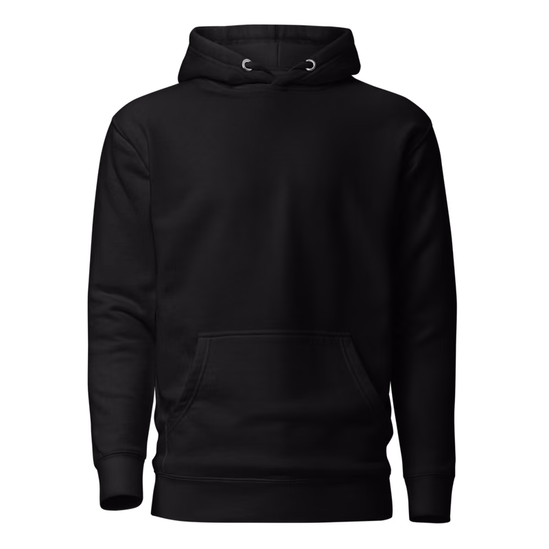 Sasuke Sharingan Silhouette Hoodie, Black, back print, front