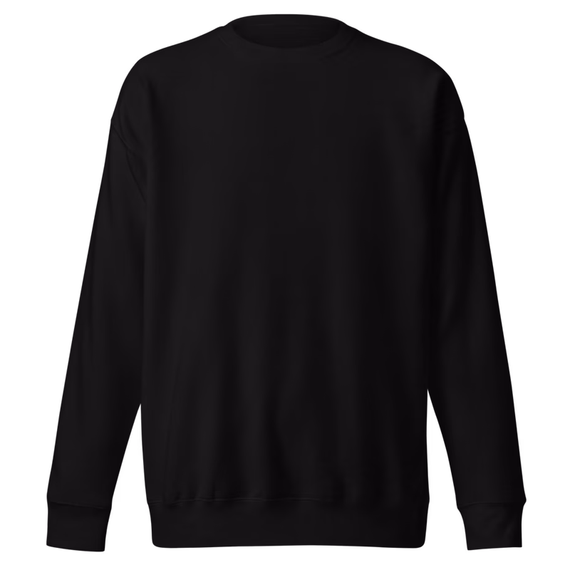 Baby Sannin Chibi Sweatshirt, Black, back print, front