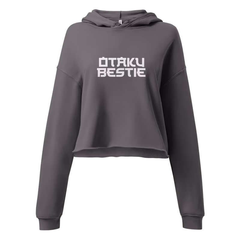 Otaku Bestie Crop Hoodie