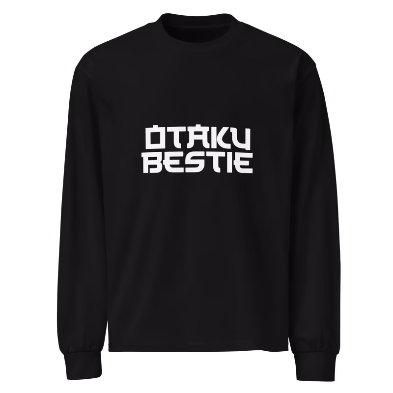 Otaku Bestie Premium heavyweight long sleeve shirt