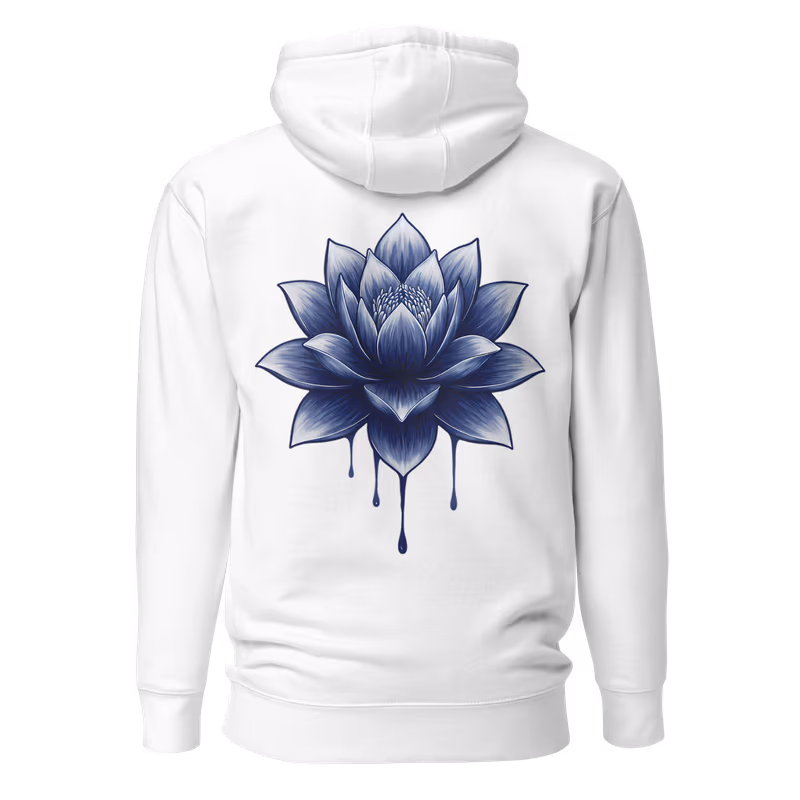 Blue Lotus Unisex Hoodie