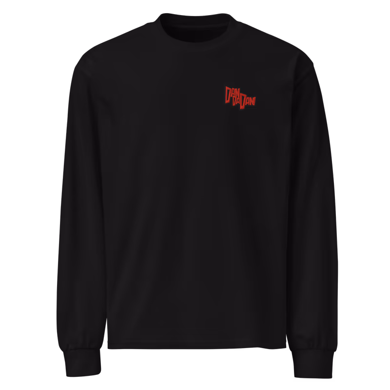 Embroidered Logo Dandadan Premium Long Sleeve