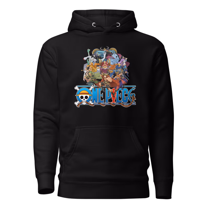 Elbaf Straw Hat Crew One Piece Hoodie