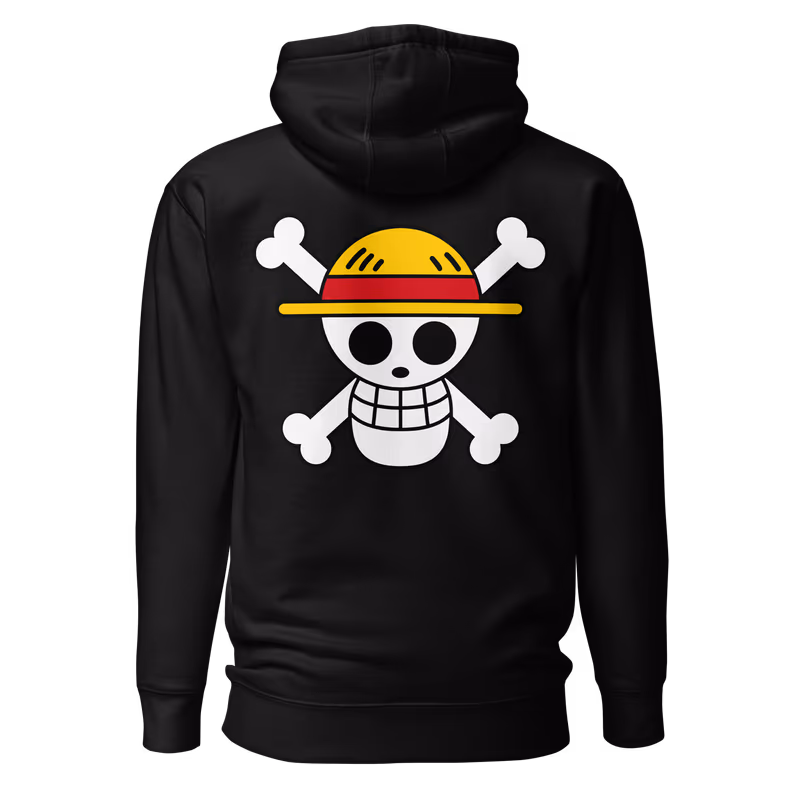 Straw Hat Jolly Roger One Piece Hoodie
