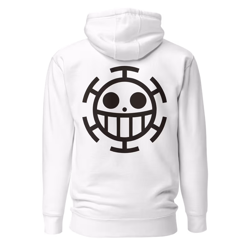 Trafalgar Law Heart Pirates Jolly Roger Hoodie