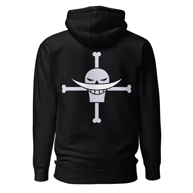 Whitebeard Pirates Jolly Roger One Piece Hoodie
