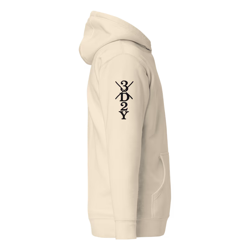 3D2Y Straw Hat Promise One Piece Hoodie