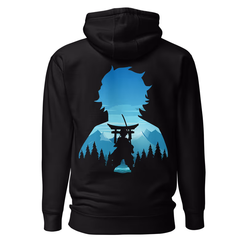 Tanjiro Kamado Demon Slayer Graphic Hoodie