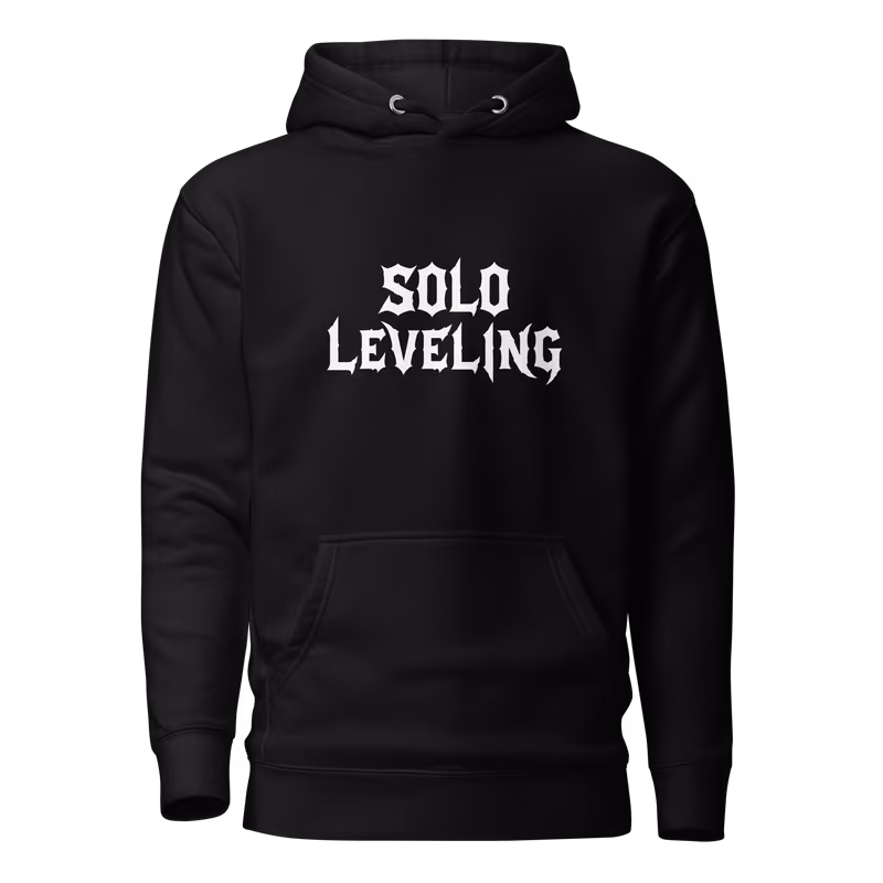 Sung Jinwoo Solo Leveling Graphic Hoodie