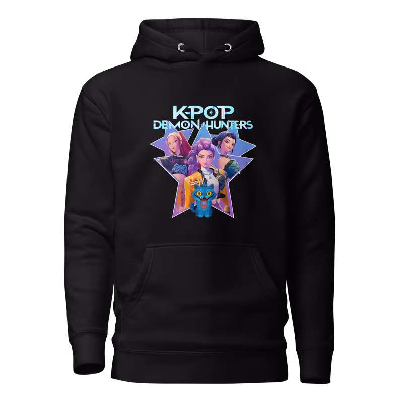 K-Pop: Demon Hunters Logo Graphic Hoodie