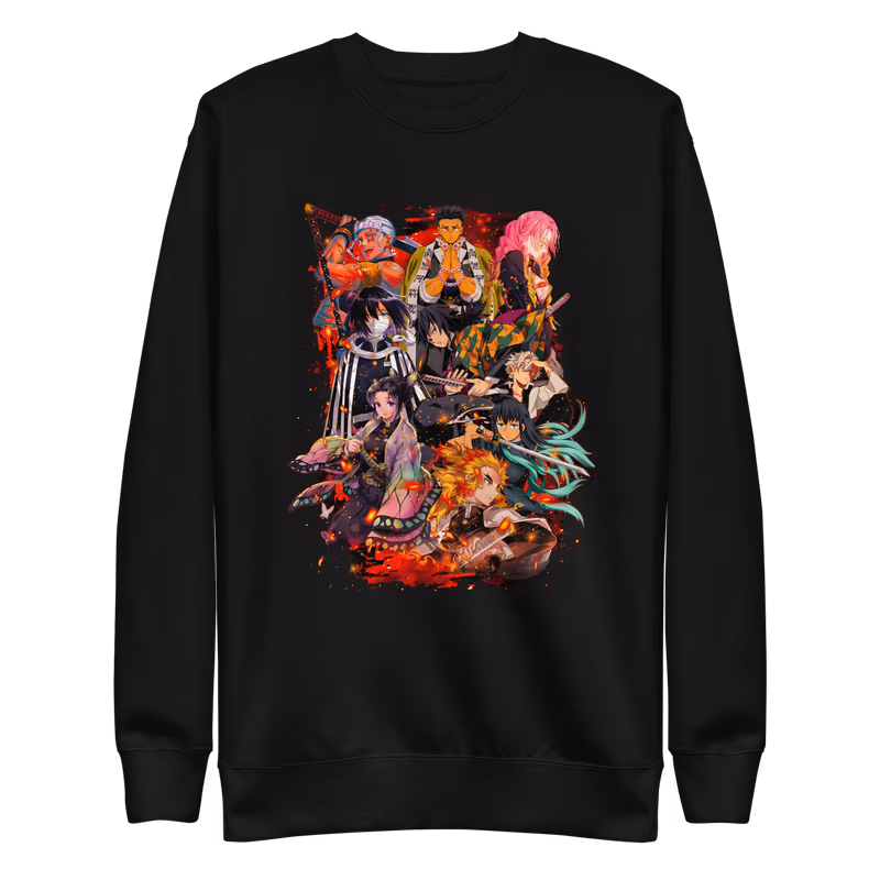 Demon Slayer Hashira Pillars Premium Sweatshirt