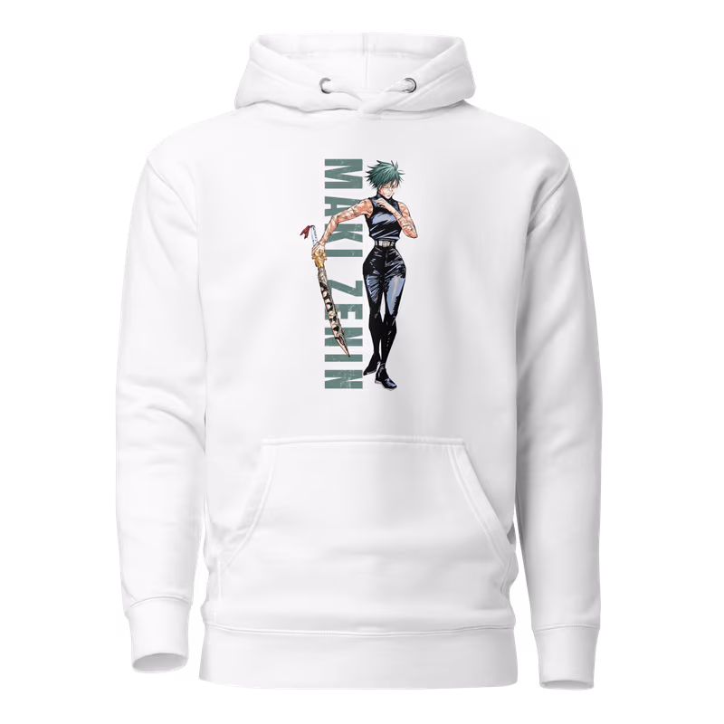 Maki Zenin Jujutsu Kaisen Graphic Hoodie