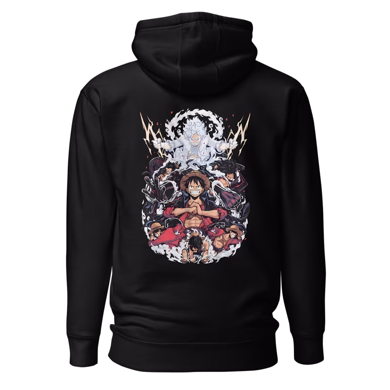 Luffy Gears Evolution One Piece Hoodie