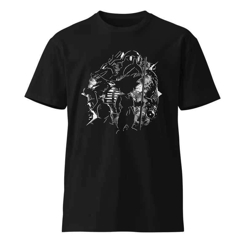 Goku Silhouette Dragon Ball Z Graphic Tee