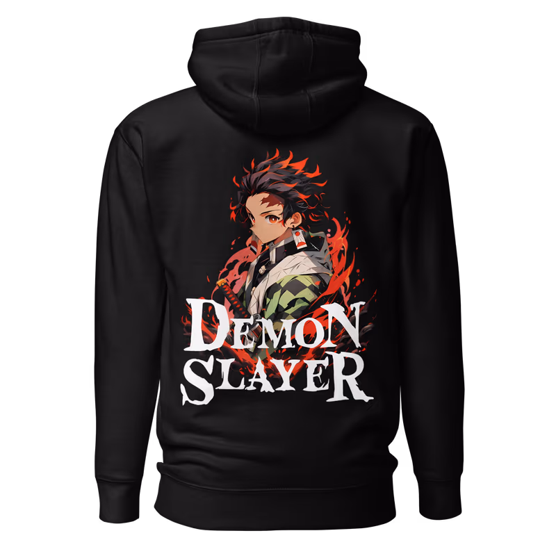 Tanjiro Kamado Demon Slayer Graphic Hoodie