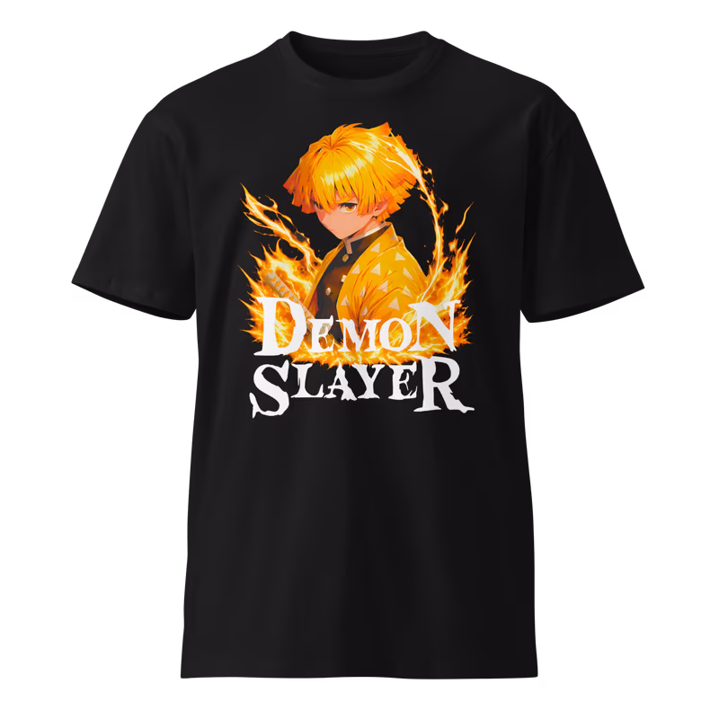 Zenitsu Agatsuma Demon Slayer Graphic T-Shirt