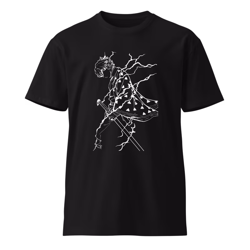 Zenitsu Silhouette Demon Slayer T-Shirt