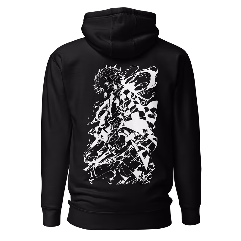 Tanjiro Silhouette Demon Slayer Hoodie
