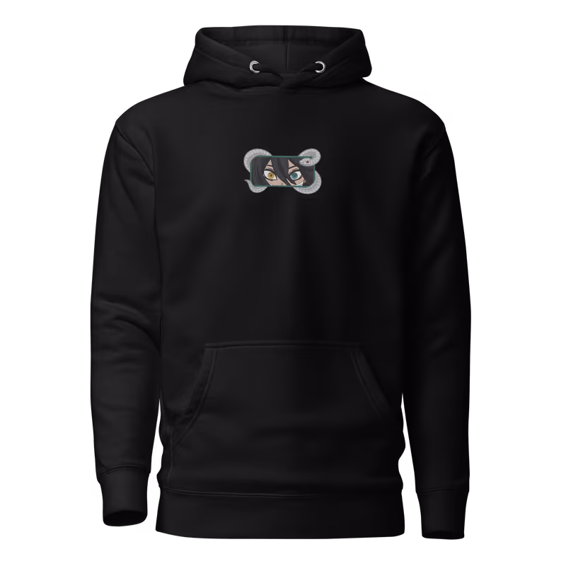 Obanai Embroidered Demon Slayer Hoodie