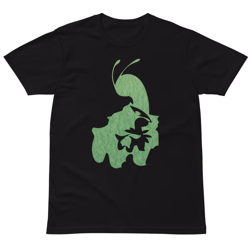 Meganium Pokemon Gen 2 Starter T-Shirt