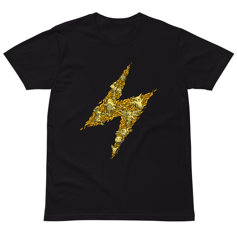Electric Type Pokemon T-Shirt