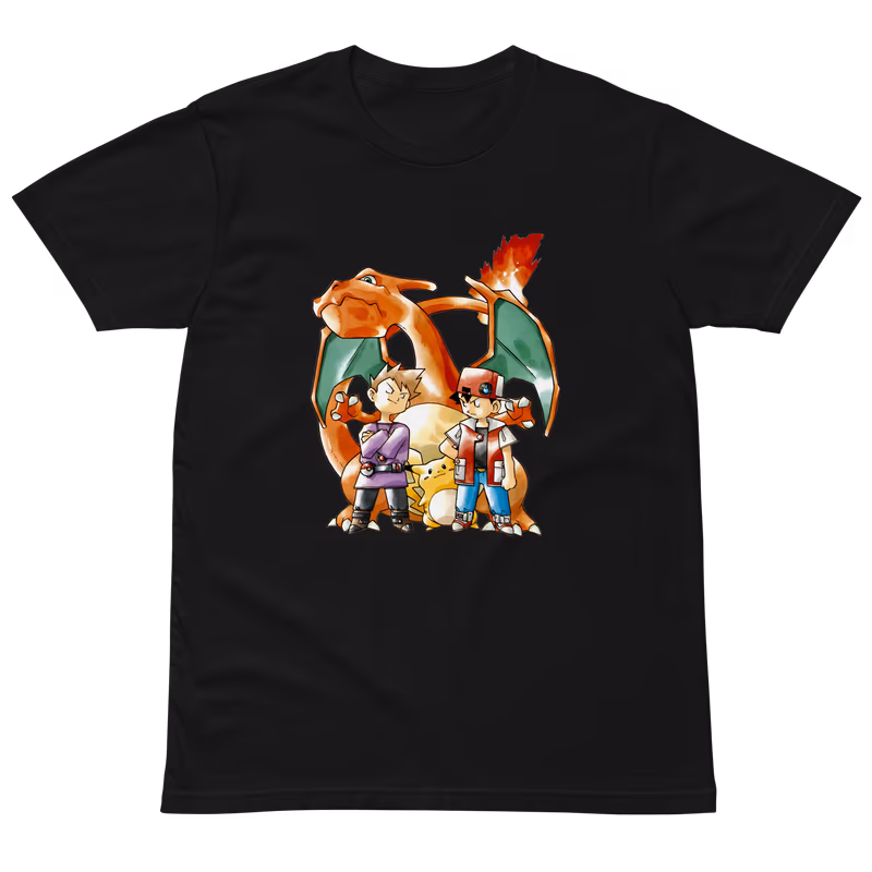 Pokemon Kanto Rivals Graphic T-Shirt