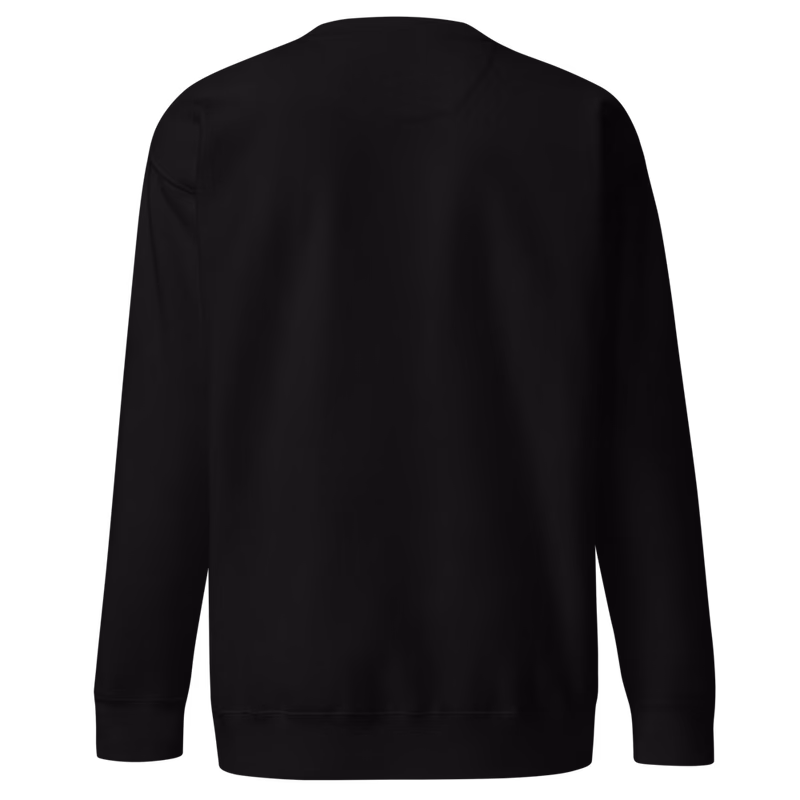 Dandadan Logo Chest Sweatshirt, Black, printed chest · left chest, back