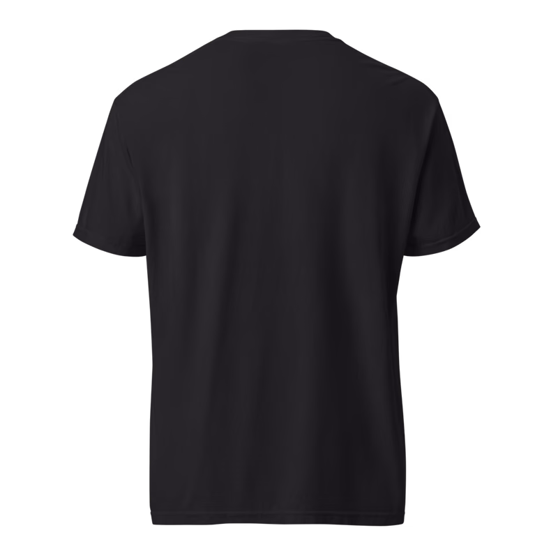 Sylph Wind Spirit Tee, Black, front print, back